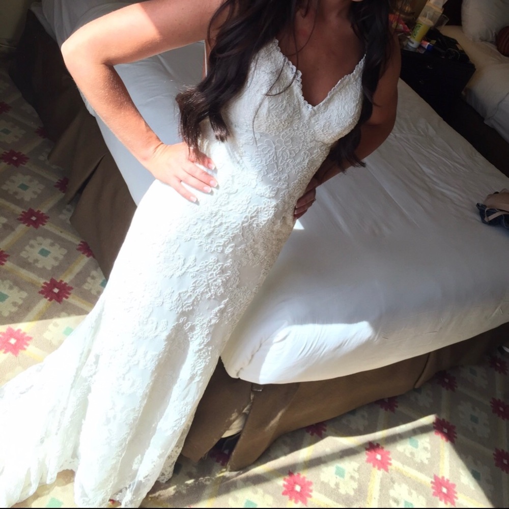 SOLD❗️Wedding Dress Inez style #54107 - Picture 8 of 8